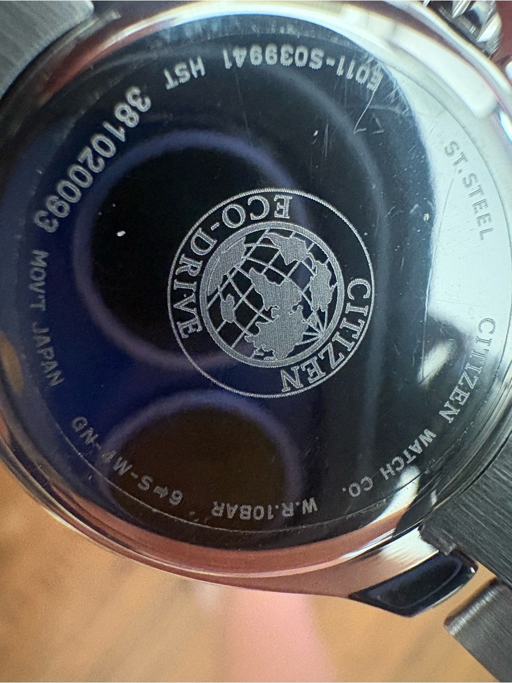 Citizen Eco-Drive Round Silver Watch Case in Rose Pink face - Picture 3 of 6